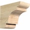 Ekena Millwork New Brighton Rough Sawn Rafter Tail, Douglas Fir, 6"W x 10"H x 12"L RFT06X10X12NEB00RDF - alternate 1